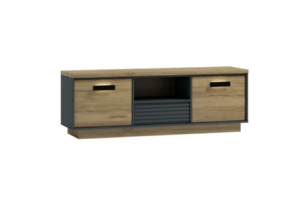 Meble Gołąb (ul. 11-go Listopada 9 97-500 Radomsko) SZAFKA RTV LINEA ART. 2 160CM