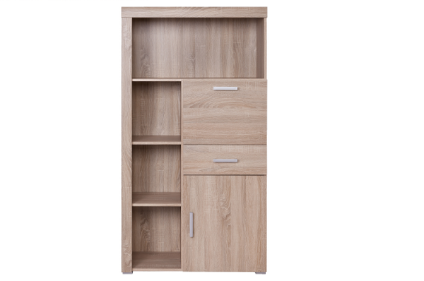 Mebel Bos (Krzeszowska 63 23-400 Biłgoraj) Regał z barkiem 1d1s1b Damis