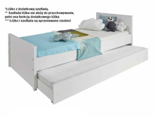 Mebel Bos (Krzeszowska 63 23-400 Biłgoraj) OLE łóżko 90 - zdjecie nr 1