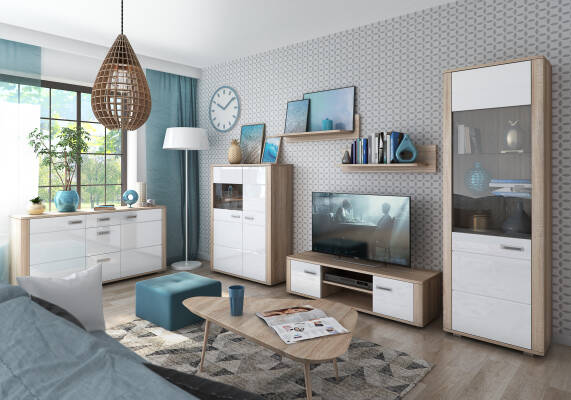 Mebel Bos DAVIN witryna 1w lewa - zdjecie nr 2