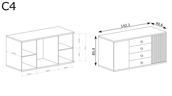 Jarstol Komoda C-4 Cali - zdjecie nr 2