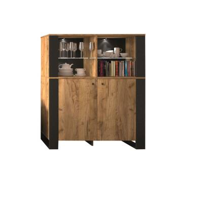Mebel Bos (Krzeszowska 63 23-400 Biłgoraj) WOOD komoda / witryna 2d