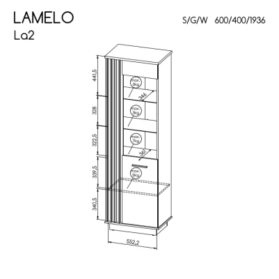 Dolmar (Donaborów 62, 63-604 Baranów) WITRYNA WYSOKA LAMELO LA2 - zdjecie nr 1