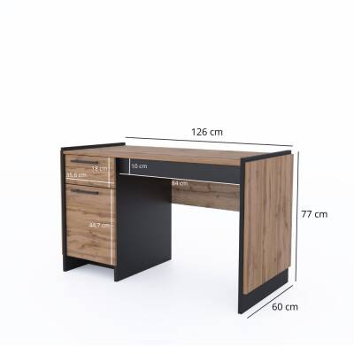 Mebel Bos (Krzeszowska 63 23-400 Biłgoraj) AMINO biurko 1d1s/130 - zdjecie nr 1