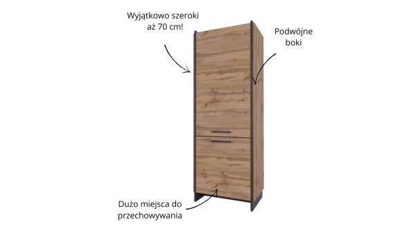 Mebel Bos (Krzeszowska 63 23-400 Biłgoraj) AMINO regał 2d - zdjecie nr 2