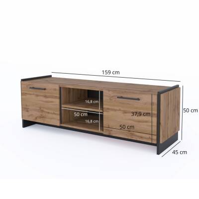 Mebel Bos (Krzeszowska 63 23-400 Biłgoraj) AMINO szafka RTV 2d - zdjecie nr 1