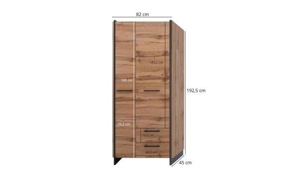 Mebel Bos (Krzeszowska 63 23-400 Biłgoraj) AMINO szafa 2d2s/45 - zdjecie nr 1