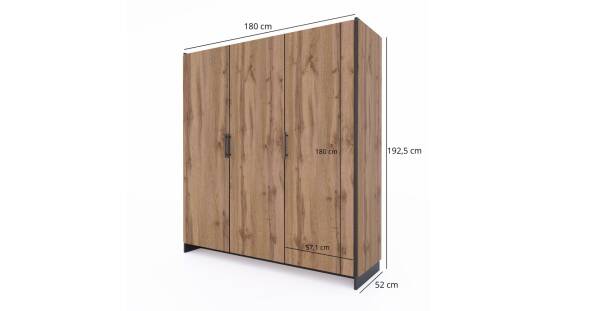 Mebel Bos (Krzeszowska 63 23-400 Biłgoraj) AMINO szafa 3d - zdjecie nr 1