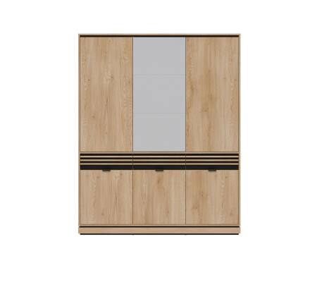 LIVEO Meble SZAFA Z LUSTREM FERRO FE09