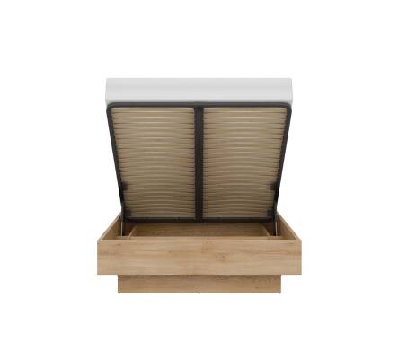 LIVEO Meble ŁOŻE Z POJEMNIKIEM NA POŚCIEL FERRO FE18/120 - zdjecie nr 1