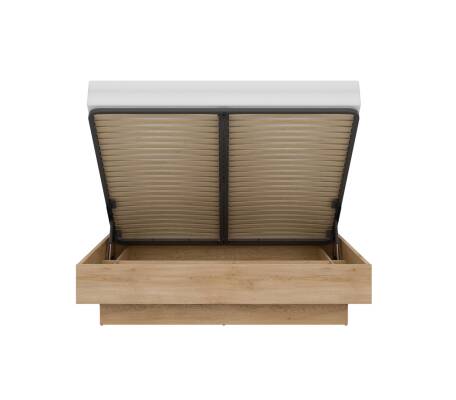 LIVEO Meble ŁOŻE Z POJEMNIKIEM NA POŚCIEL FERRO FE18/180 - zdjecie nr 1