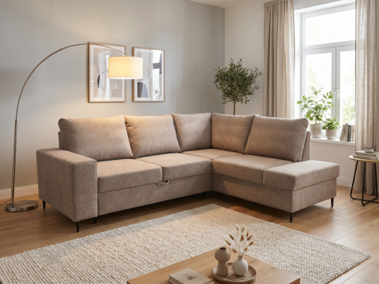 Meble Kot Narożnik Silk